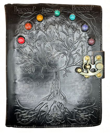 Carnet Artisanal Arbre de Vie et Chakra